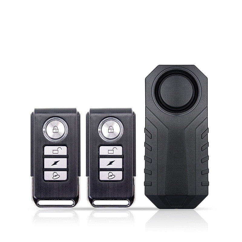 Wireless remote control vibration alarm.