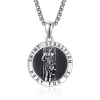 Saint Sebastian Necklace and Medal